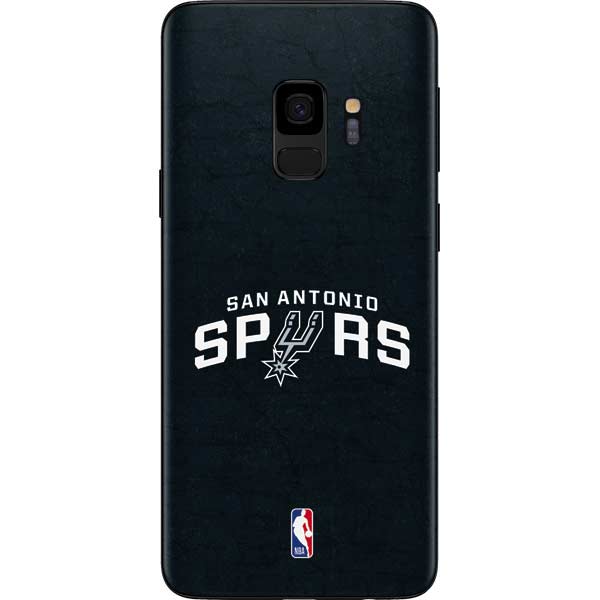 NBA San Antonio Spurs Distressed Galaxy S9 Skin
