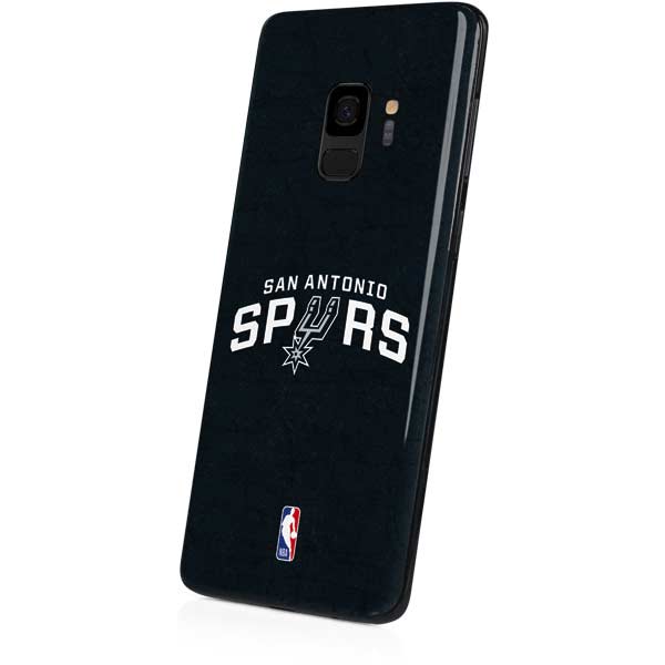 NBA San Antonio Spurs Distressed Galaxy S9 Skin