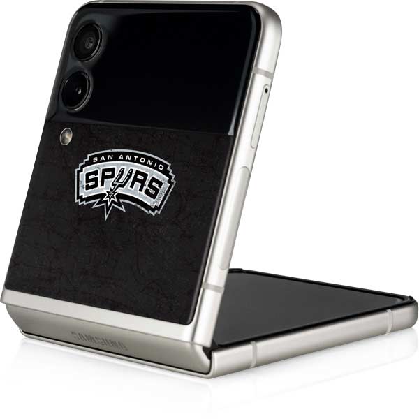 NBA San Antonio Spurs Distressed Galaxy Z Flip4 5G Skin