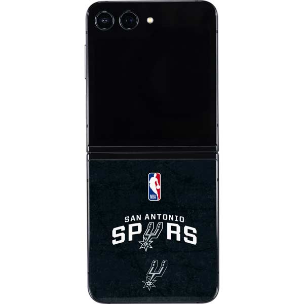 NBA San Antonio Spurs Distressed Galaxy Z Flip5 5G Skin