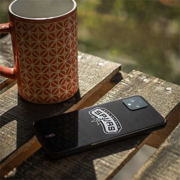 NBA San Antonio Spurs Distressed Google Pixel 4 Skin