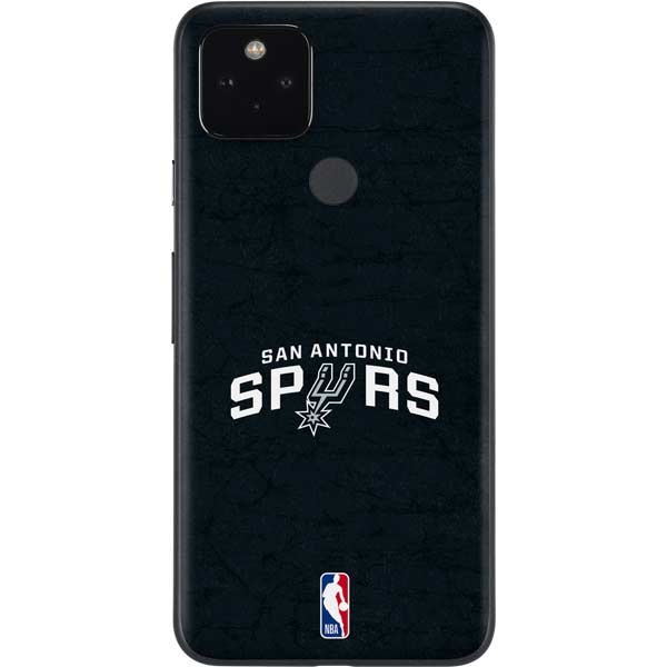 NBA San Antonio Spurs Distressed Google Pixel 5a Skin