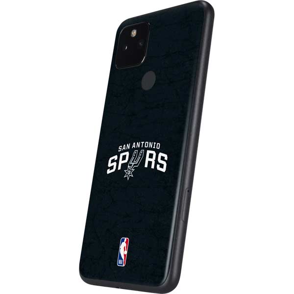 NBA San Antonio Spurs Distressed Google Pixel 5a Skin