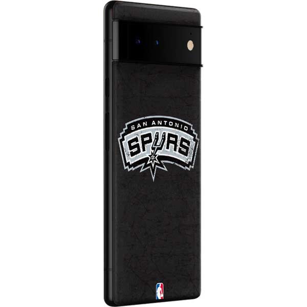 NBA San Antonio Spurs Distressed Google Pixel 6 Skin