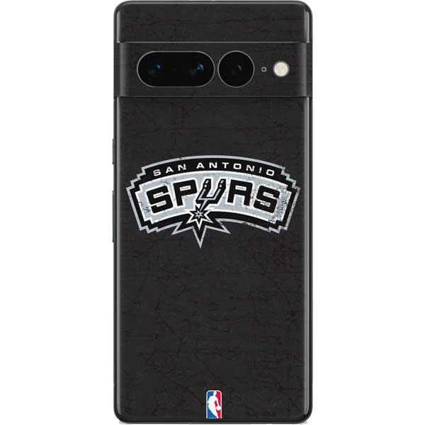 NBA San Antonio Spurs Distressed Google Pixel 7 Pro Skin