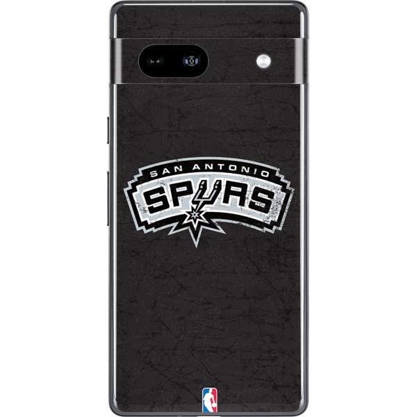 NBA San Antonio Spurs Distressed Google Pixel 7a Skin