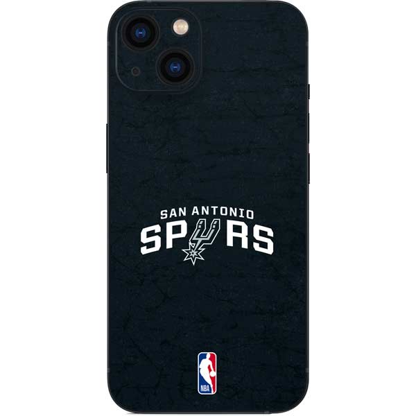 NBA San Antonio Spurs Distressed iPhone 14 Plus Skin
