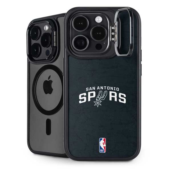 NBA San Antonio Spurs Distressed iPhone 14 Pro Kickstand Case