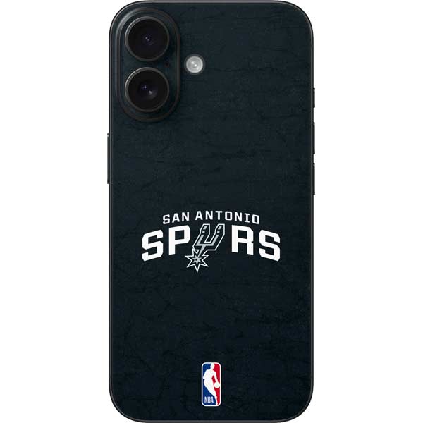 NBA San Antonio Spurs Distressed iPhone 16 Skin