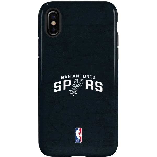 NBA San Antonio Spurs Distressed iPhone XS Pro Case