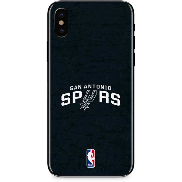 NBA San Antonio Spurs Distressed iPhone XS Skin