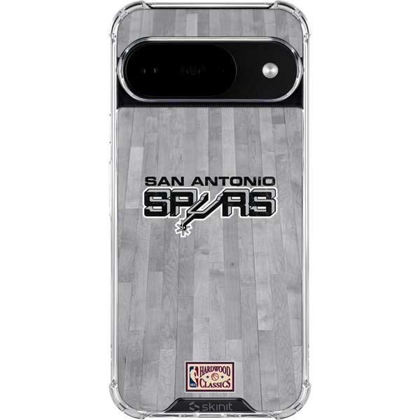 NBA San Antonio Spurs Hardwood Classics Google Pixel 10 Clear Case
