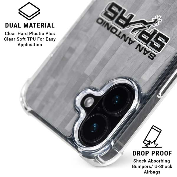 NBA San Antonio Spurs Hardwood Classics iPhone 17 MagSafe Case