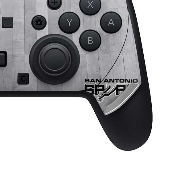 NBA San Antonio Spurs Hardwood Classics Nintendo Switch 2 (2025) Pro Controller Skin