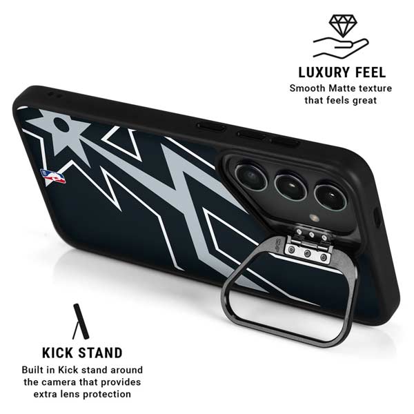 NBA San Antonio Spurs Large Logo Galaxy S26 Ultra Kickstand Case