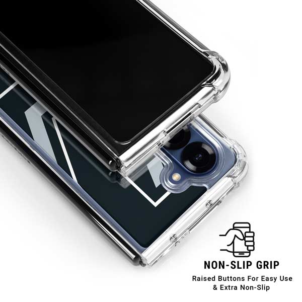 NBA San Antonio Spurs Large Logo Galaxy Z Fold7 Clear Case