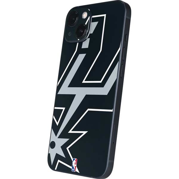 NBA San Antonio Spurs Large Logo iPhone Skins