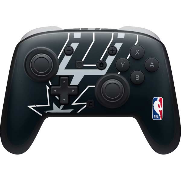 NBA San Antonio Spurs Large Logo Nintendo Skins