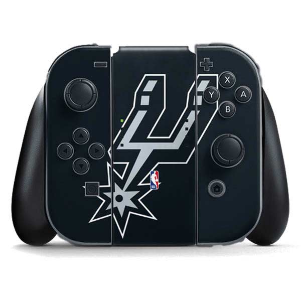 NBA San Antonio Spurs Large Logo Nintendo Skins