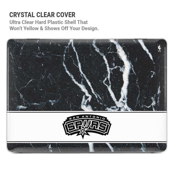 NBA San Antonio Spurs Marble MacBook Pro 14in (2021-24) Case plus Skin