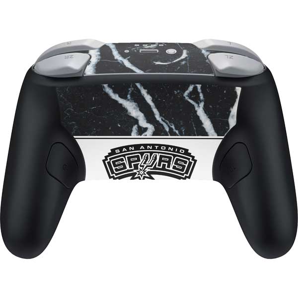 NBA San Antonio Spurs Marble Nintendo Switch 2 (2025) Pro Controller Skin