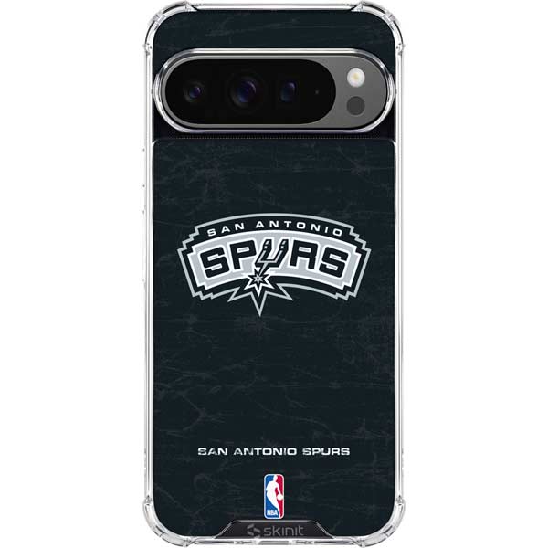 NBA San Antonio Spurs Primary Logo Google Pixel 10 Pro Clear Case