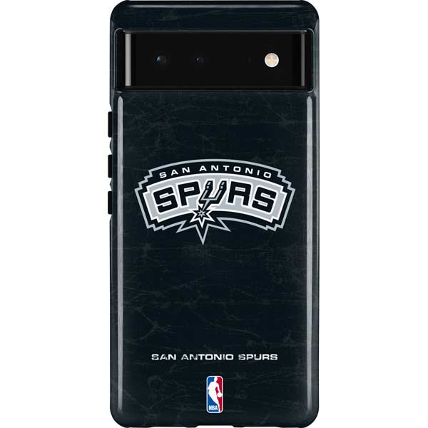 NBA San Antonio Spurs Primary Logo Pixel Cases