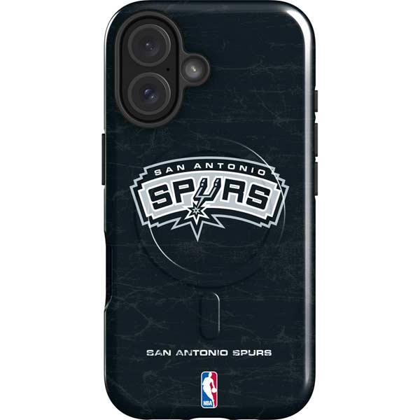 NBA San Antonio Spurs Primary Logo iPhone 16 Plus Magsafe Impact Case