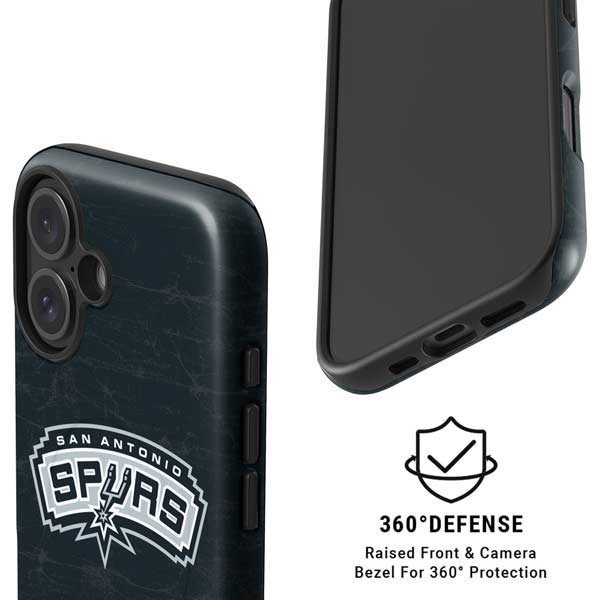 NBA San Antonio Spurs Primary Logo iPhone 16 Plus Magsafe Impact Case