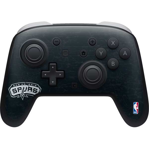 NBA San Antonio Spurs Primary Logo Nintendo Switch 2 (2025) Pro Controller Skin