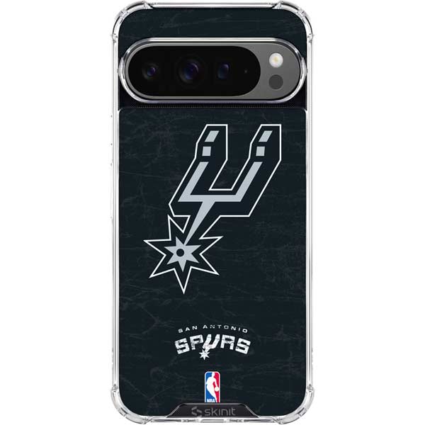 NBA San Antonio Spurs Secondary Logo Google Pixel 10 Pro XL Clear Case