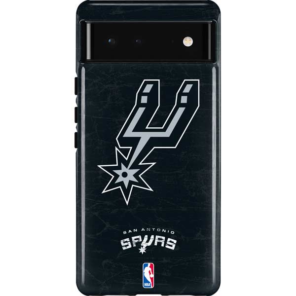 NBA San Antonio Spurs Secondary Logo Pixel Cases