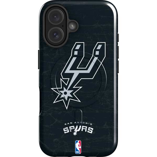 NBA San Antonio Spurs Secondary Logo iPhone 16 Magsafe Impact Case
