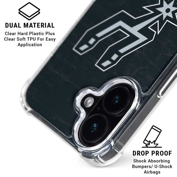 NBA San Antonio Spurs Secondary Logo iPhone 17 MagSafe Case