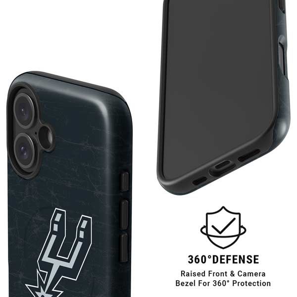 NBA San Antonio Spurs Secondary Logo iPhone 17 Magsafe Impact Case