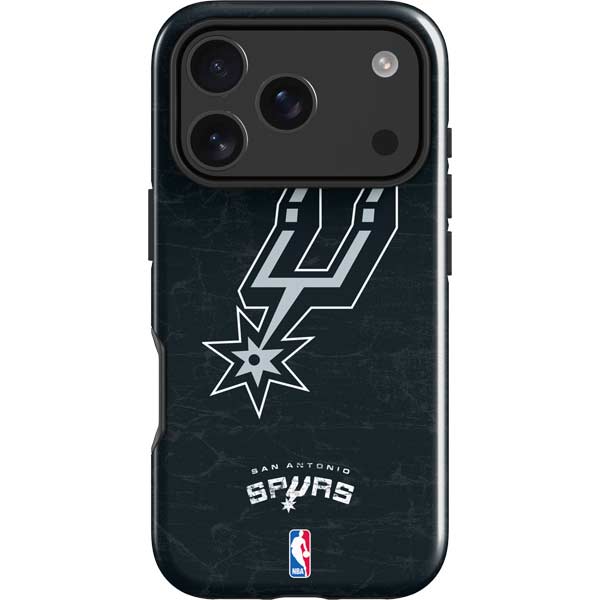 NBA San Antonio Spurs Secondary Logo iPhone 17 Pro Max Impact Case