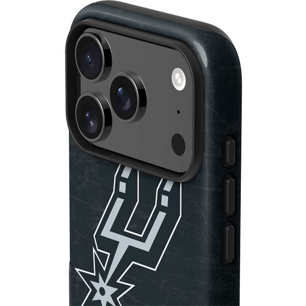 NBA San Antonio Spurs Secondary Logo iPhone 17 Pro Max Impact Case