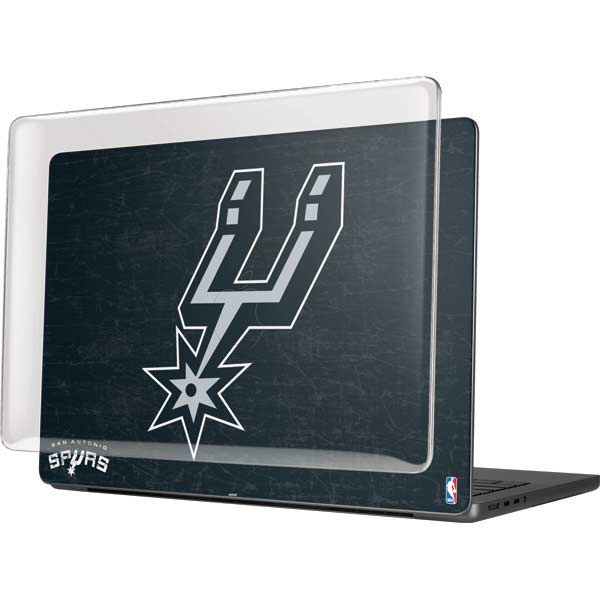 NBA San Antonio Spurs Secondary Logo MacBook Pro 14in (2021-24) Case plus Skin
