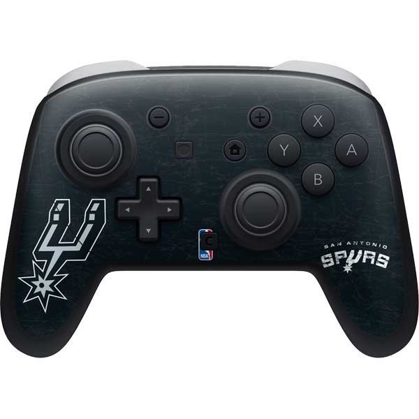 NBA San Antonio Spurs Secondary Logo Nintendo Skins