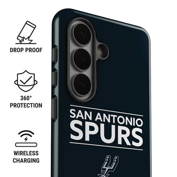 NBA San Antonio Spurs Standard - Black Galaxy S26 Plus Impact Case
