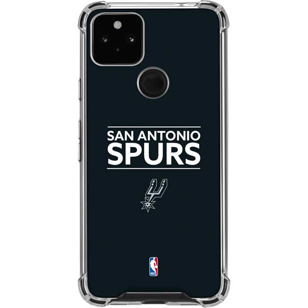 NBA San Antonio Spurs Standard - Black Pixel Cases