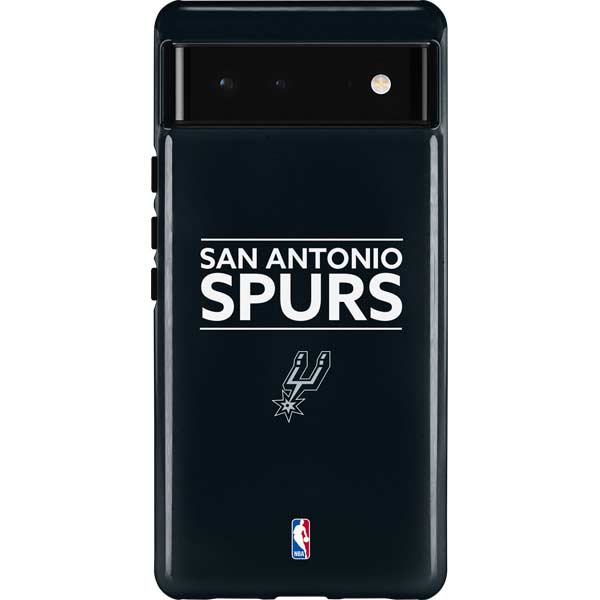 NBA San Antonio Spurs Standard - Black Pixel Cases