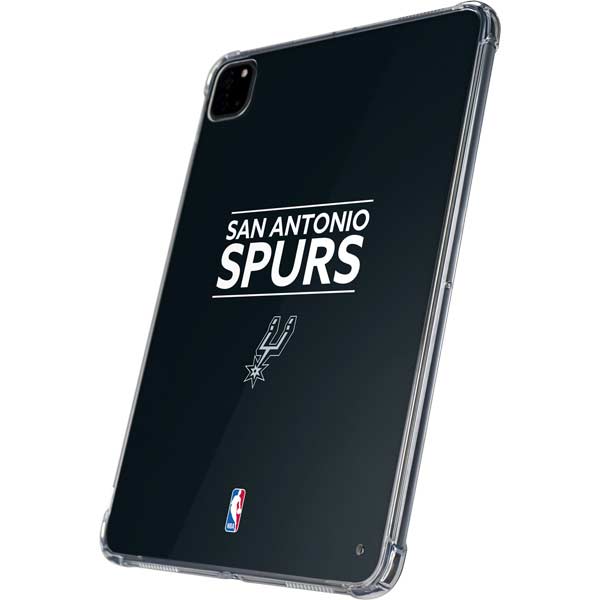 NBA San Antonio Spurs Standard - Black iPad Pro 11in (2024) Clear Case