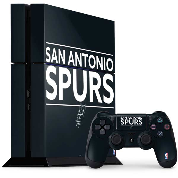 NBA San Antonio Spurs Standard - Black PlayStation PS4 Skins