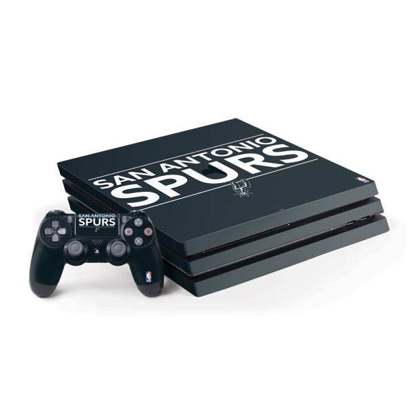 NBA San Antonio Spurs Standard - Black PlayStation PS4 Skins