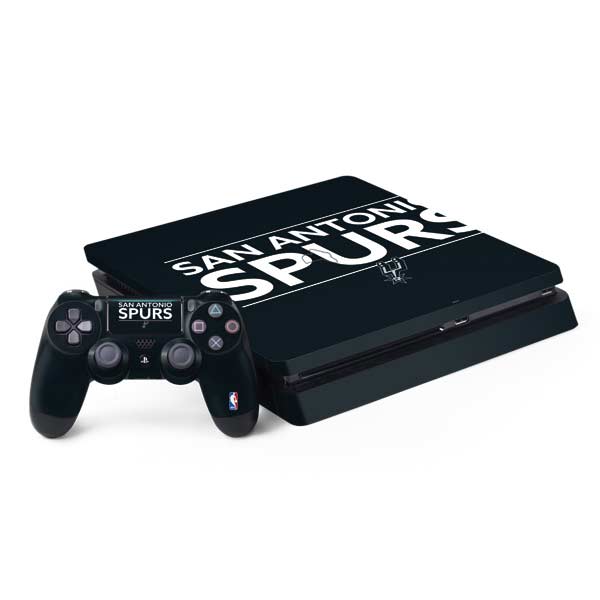 NBA San Antonio Spurs Standard - Black PlayStation PS4 Skins