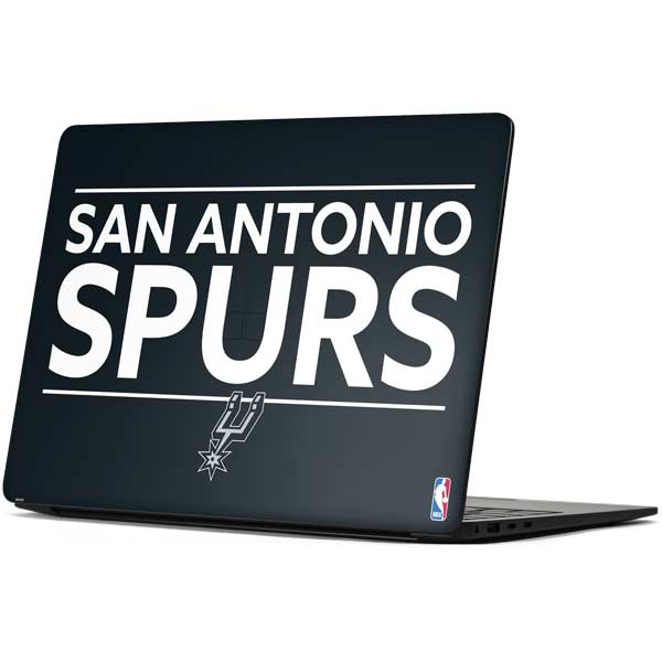 NBA San Antonio Spurs Standard - Black Surface Laptop 7 13.8in Skin