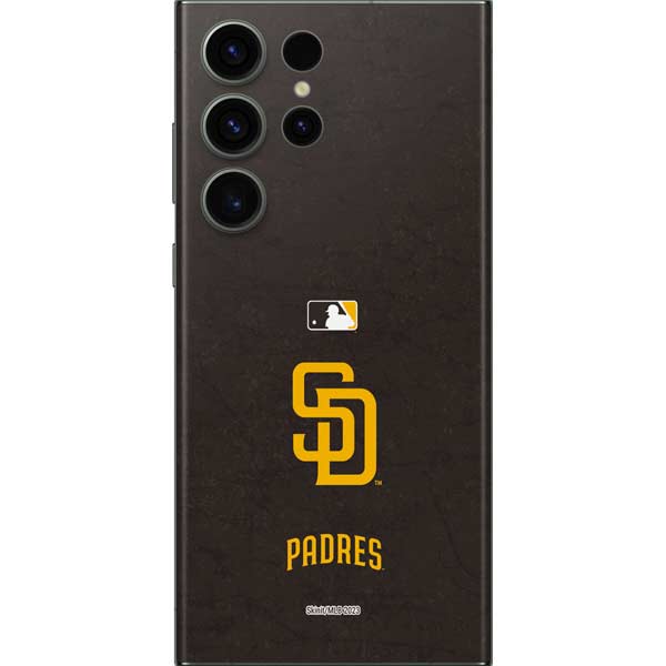 MLB San Diego Padres - Solid Distressed Galaxy Skins