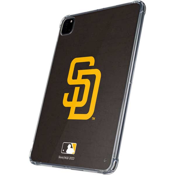 MLB San Diego Padres - Solid Distressed iPad Pro 11in (2024) Clear Case