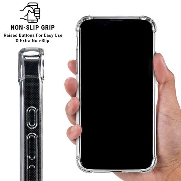 MLB San Diego Padres - Solid Distressed iPhone 17 Clear Case